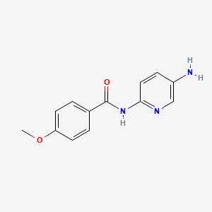 N-(5-aminopyridin-2-yl)-4-methoxybenzamide