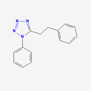 molecular formula C15H14N4 B1176854 1-Phenyl-5-(2-phenylethyl)-1H-tetrazole CAS No. 138944-20-4