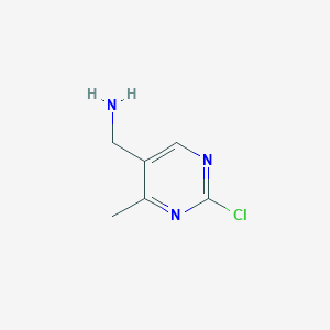 (2-Chloro-4-methylpyrimidin-5-yl)methanamine