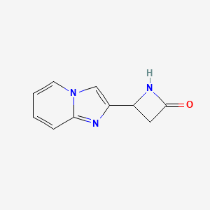 4-(Imidazo[1,2-a]pyridin-2-yl)azetidin-2-one