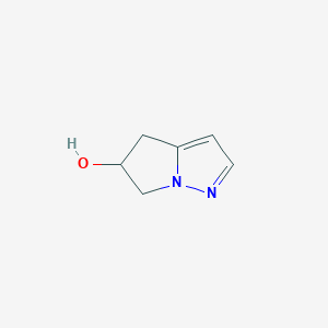 5,6-Dihydro-4H-pyrrolo[1,2-b]pyrazol-5-ol