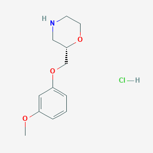 (S)-2-((3-Methoxyphenoxy)methyl)morpholine hydrochloride