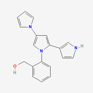 [2-[4-pyrrol-1-yl-2-(1H-pyrrol-3-yl)pyrrol-1-yl]phenyl]methanol