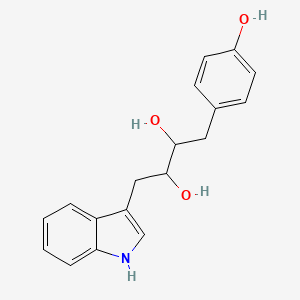 molecular formula C3H4N2OSe B1176970 1-(3-Indolyl)-4-(4-hydroxyphenyl)-2,3-butanediol CAS No. 150408-69-8