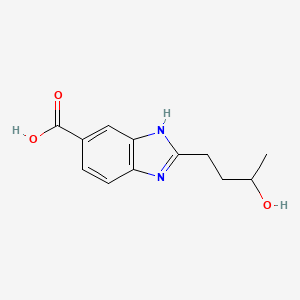 2-(3-Hydroxy-butyl)-1H-benzoimidazole-5-carboxylic acid