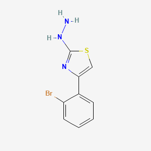 4-(2-Bromophenyl)-2-hydrazinylthiazole