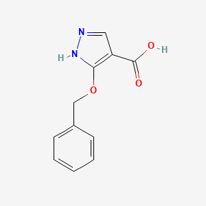 3-(Benzyloxy)-1H-pyrazole-4-carboxylic acid