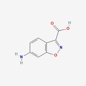 6-Aminobenzo[d]isoxazole-3-carboxylic acid