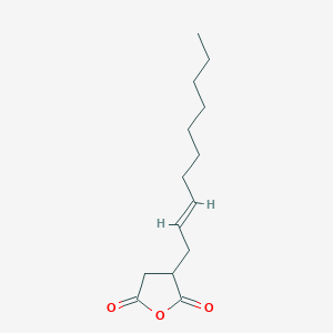 molecular formula C14H22O3 B11770368 2-Decenylsuccinic anhydride 