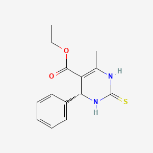 (R)-Ethyl 6-methyl-4-phenyl-2-thioxo-1,2,3,4-tetrahydropyrimidine-5-carboxylate