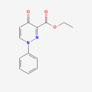 Ethyl 4-oxo-1-phenyl-1,4-dihydropyridazine-3-carboxylate