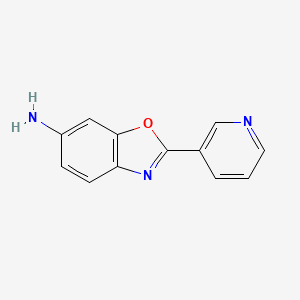 2-(Pyridin-3-yl)benzo[d]oxazol-6-amine