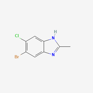 6-Bromo-5-chloro-2-methyl-1H-benzimidazole