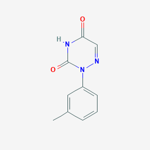 2-(m-Tolyl)-1,2,4-triazine-3,5(2H,4H)-dione