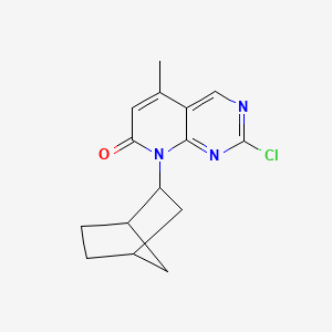 8-(Bicyclo[2.2.1]heptan-2-yl)-2-chloro-5-methylpyrido[2,3-d]pyrimidin-7(8H)-one