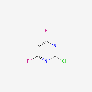 molecular formula C4HClF2N2 B11770523 2-Chloro-4,6-difluoropyrimidine 