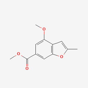 Methyl 4-methoxy-2-methylbenzofuran-6-carboxylate