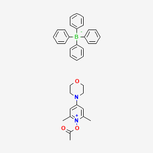 1-Acetoxy-2,6-dimethyl-4-morpholinopyridin-1-ium tetraphenylborate