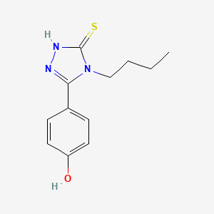 4-(4-Butyl-5-mercapto-4H-1,2,4-triazol-3-yl)phenol