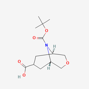 (1R,5S)-9-(tert-Butoxycarbonyl)-3-oxa-9-azabicyclo[3.3.1]nonane-7-carboxylic acid