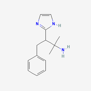 3-(1H-Imidazol-2-yl)-2-methyl-4-phenylbutan-2-amine