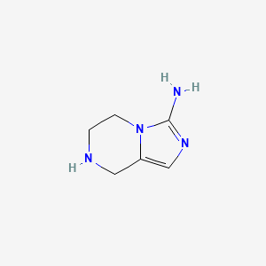 5,6,7,8-Tetrahydroimidazo[1,5-a]pyrazin-3-amine