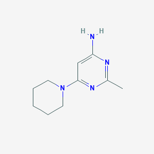 2-Methyl-6-(piperidin-1-yl)pyrimidin-4-amine