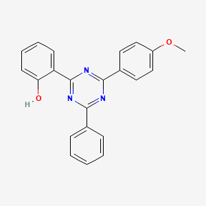 2-(4-(4-Methoxyphenyl)-6-phenyl-1,3,5-triazin-2-yl)-phenol
