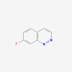 molecular formula C8H5FN2 B11770924 7-Fluorocinnoline 