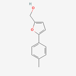 molecular formula C12H12O2 B11770930 (5-(p-Tolyl)furan-2-yl)methanol 