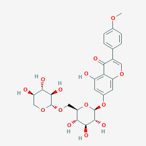 molecular formula C27H30O14 B11771011 Kakkanin 