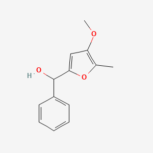 (4-Methoxy-5-methylfuran-2-yl)(phenyl)methanol