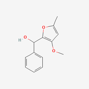 (3-Methoxy-5-methylfuran-2-yl)(phenyl)methanol