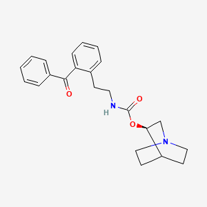 (R)-Quinuclidin-3-yl 2-benzoylphenethylcarbamate