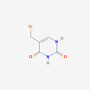 molecular formula C5H5BrN2O2 B11771135 5-(Bromomethyl)pyrimidine-2,4(1H,3H)-dione CAS No. 4874-37-7