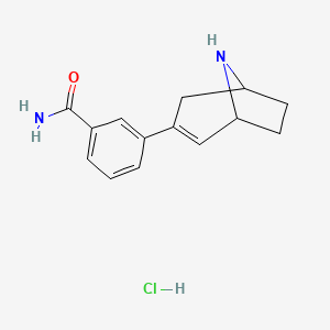 3-(8-Azabicyclo[3.2.1]oct-2-en-3-yl)benzamide hydrochloride