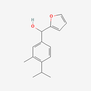 Furan-2-yl(4-isopropyl-3-methylphenyl)methanol