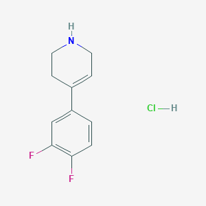 4-(3,4-Difluorophenyl)-1,2,3,6-tetrahydropyridine hydrochloride