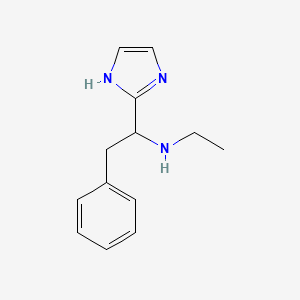 N-ethyl-1-(1H-imidazol-2-yl)-2-phenylethanamine