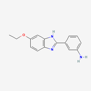 3-(5-Ethoxy-1H-benzo[d]imidazol-2-yl)aniline