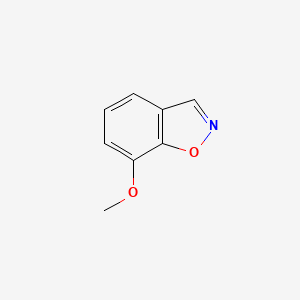 molecular formula C8H7NO2 B11771500 7-Methoxybenzo[d]isoxazole 