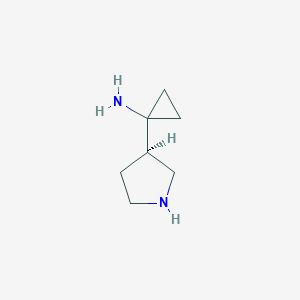 (R)-1-(Pyrrolidin-3-yl)cyclopropanamine