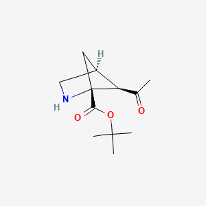 (1R,4S,5R)-Rel-5-Acetyl-1-Boc-2-azabicyclo[2.1.1]hexane