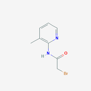 2-bromo-N-(3-methylpyridin-2-yl)acetamide