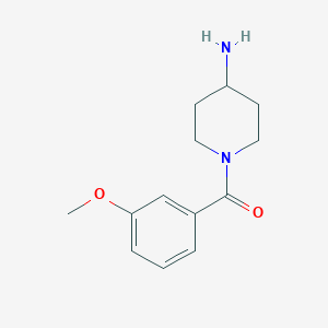 (4-Aminopiperidin-1-yl)(3-methoxyphenyl)methanone