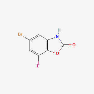 5-Bromo-7-fluorobenzo[d]oxazol-2(3H)-one