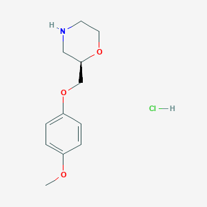 (R)-2-((4-Methoxyphenoxy)methyl)morpholine hydrochloride