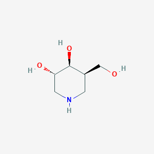 (3S,4S,5R)-5-(Hydroxymethyl)piperidine-3,4-diol