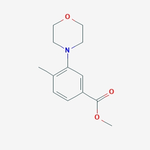 Methyl 4-methyl-3-morpholinobenzoate