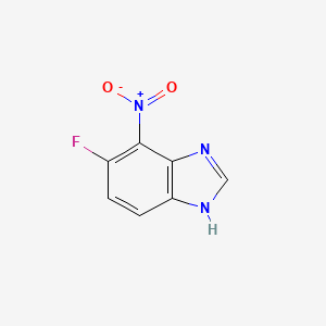 5-fluoro-4-nitro-1H-benzo[d]imidazole